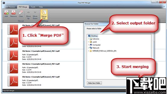 Free PDF Merger下载,PDF合并,文件合并,PDF加密,PDF阅读