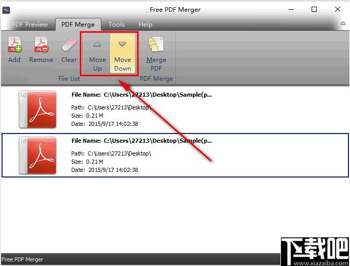 Free PDF Merger下载,PDF合并,文件合并,PDF加密,PDF阅读